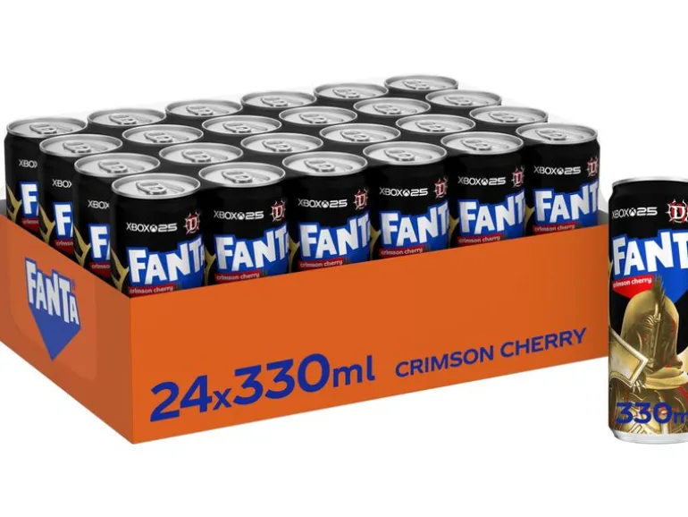 Fanta Soft-Drinks Apple Sour Cherry 24 x 0.33 l