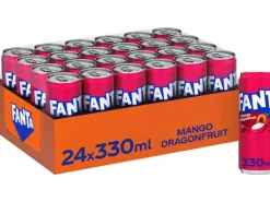 Fanta Soft-Drinks Mango Dragonfruit 24 x 0.33 l