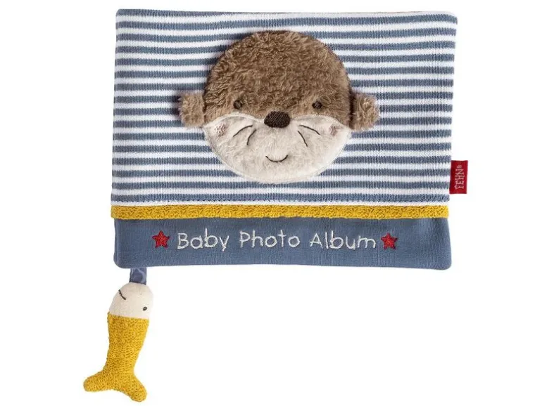 fehn Fotoalbum Otter Stoff, 20 x 15 cm