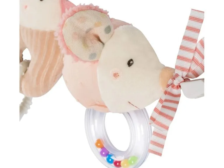 fehn Kinderwagenkette Rosa/Beige