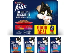 Felix Nassfutter AGAIL Fleisch, 120 x 85 g