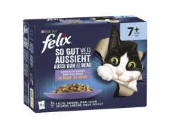 Felix Nassfutter AGAIL Senior Gemischte Vielfalt Gelée 12 x 85 g
