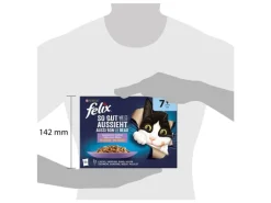 Felix Nassfutter AGAIL Senior Gemischte Vielfalt Gelée 12 x 85 g