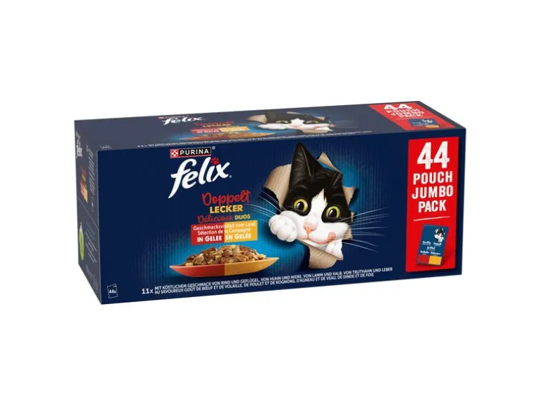 Felix Nassfutter Doppelt Lecker 44 x 85 g