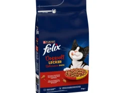 Felix Trockenfutter Doppelt Lecker Adult Fleisch 4 kg