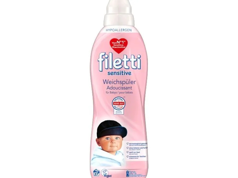 Filetti Weichspüler Sensitive 814 ml