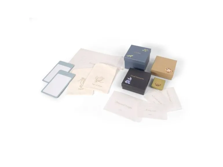 Filibabba Baby-Erinnerungsbox Unterwasserwelt Blau
