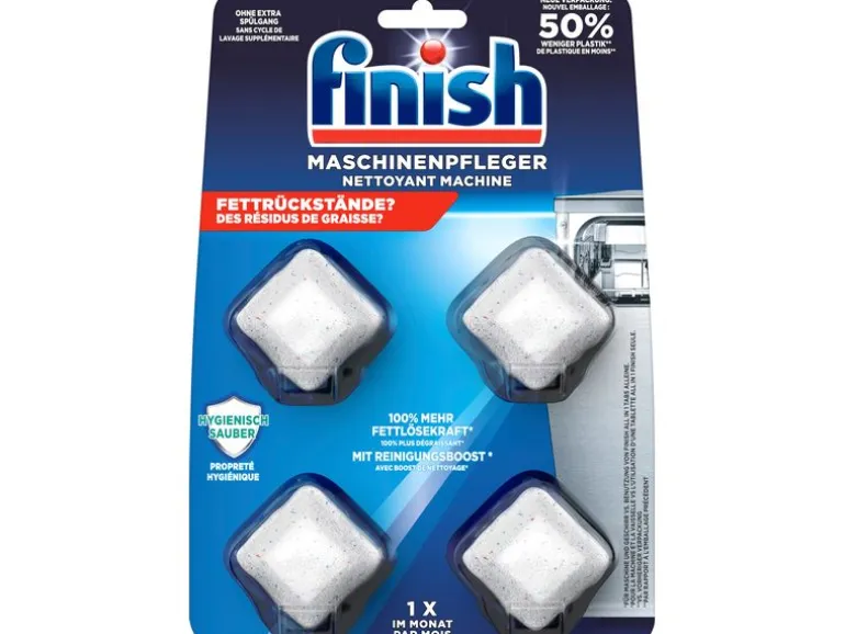Finish Maschinenpfleger 4 Stück