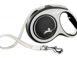 flexi Hundeleine New Comfort Schwarz L, 8 m
