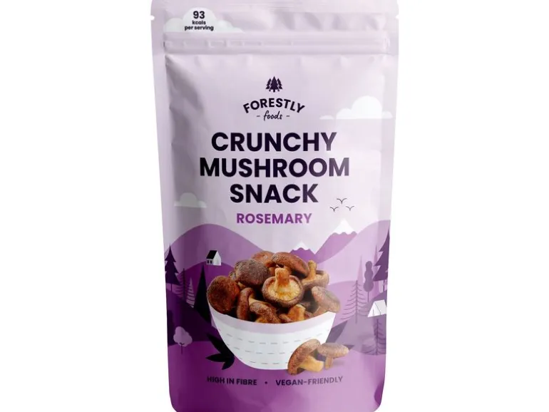Forestly Foods Crunchy Mushroom Chips Rosmarin 50 g