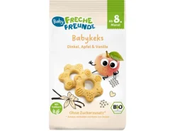 Freche Freunde Babykeks Bio Dinkel Apfel und Vanille 100 g