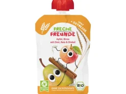 Freche Freunde Quetschie Probierpaket mit Getreide, 6 x 100 g
