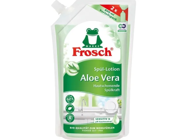 Frosch Handspülmittel Aloe Vera Spül-Lotion Nachfüllbeutel 800 ml