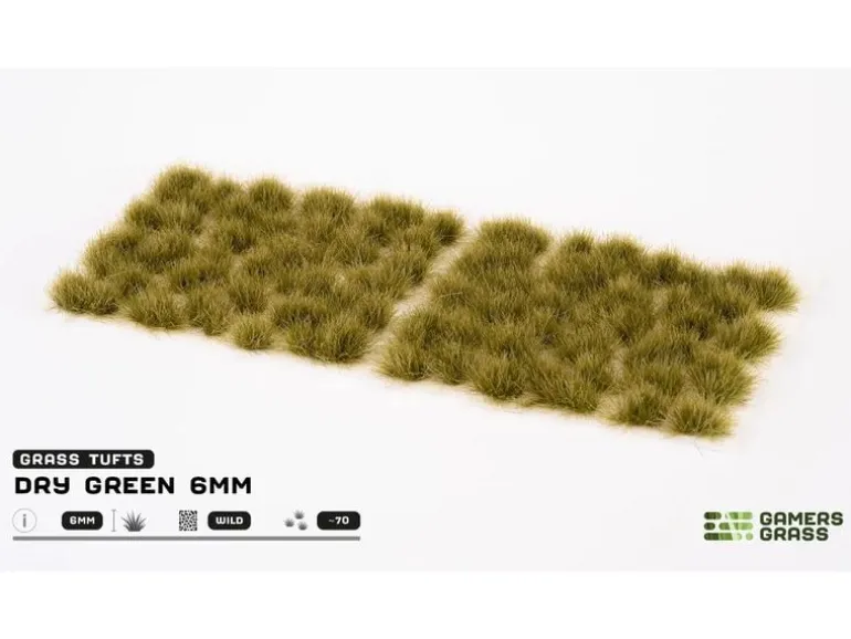 GamersGrass Tufts Small Dry Green 6 mm
