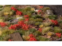 GamersGrass Tufts Wild Red Flowers
