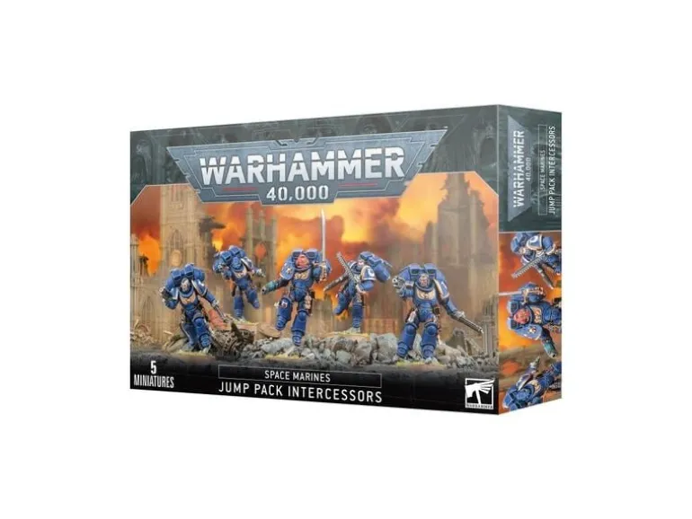 Games Workshop Figurenset Warhammer 40.000 Intercessoren mit Sprungmodulen