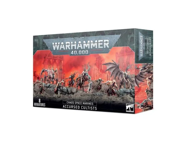 Games Workshop Figurenset Warhammer 40.000 Verfluchte Kultisten