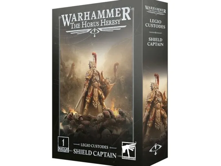 Games Workshop Figur Horus Heresy Schildkommandant