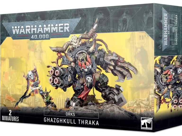 Games Workshop Figur Warhammer 40.000 Orks Ghazghkull Thraka
