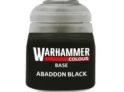 Games Workshop Warhammer Colour Base Abaddon Black 12 ml