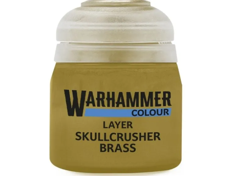Games Workshop Warhammer Colour Layer Skullcrusher Brass 12 ml