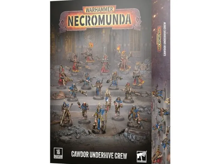 Games Workshop Warhammer Necromunda Cawdor Underhive Crew Miniaturen-Set
