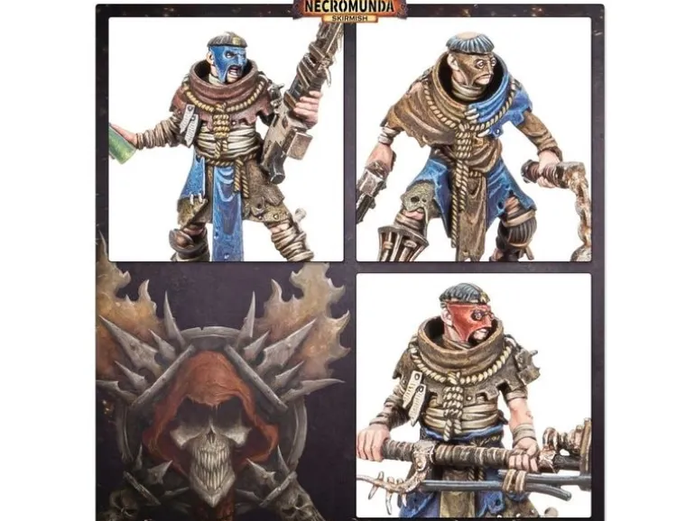 Games Workshop Warhammer Necromunda Cawdor Underhive Crew Miniaturen-Set