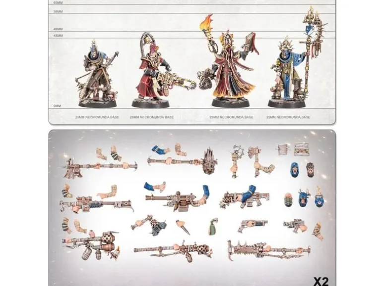 Games Workshop Warhammer Necromunda Cawdor Underhive Crew Miniaturen-Set