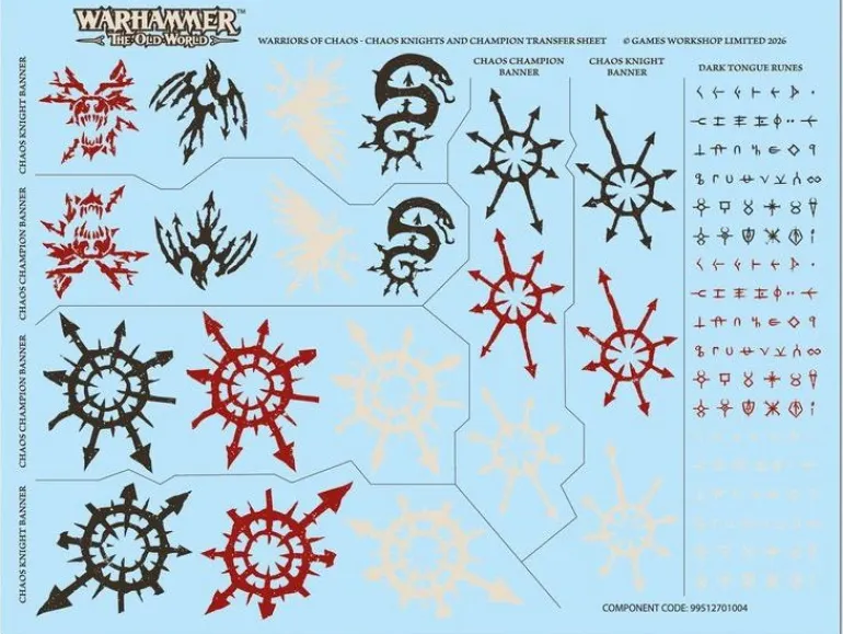 Games Workshop Warhammer: The Old World Chaos Knights
