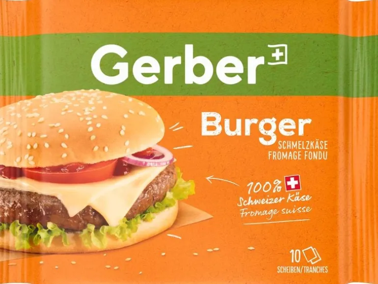 Gerber Schmelzkäse Burger Scheiben 200 g