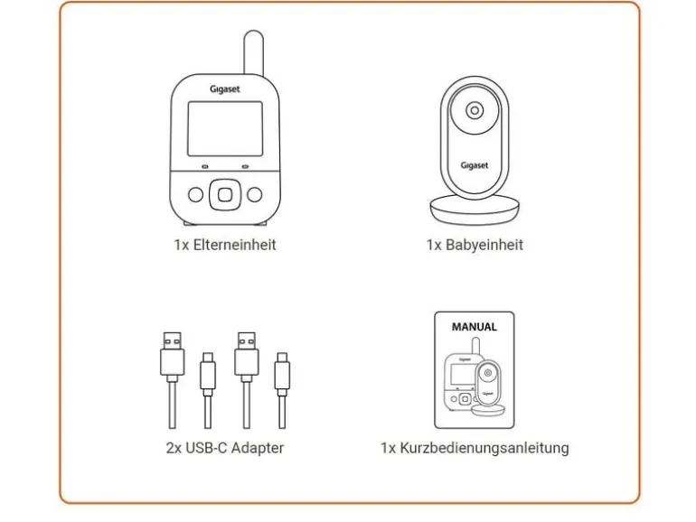 Gigaset Babyphone Baby 300 Video