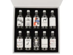 Glen Fahrn Geschenkbox The Gin Box «World Gin Tour» 10 x 50 ml