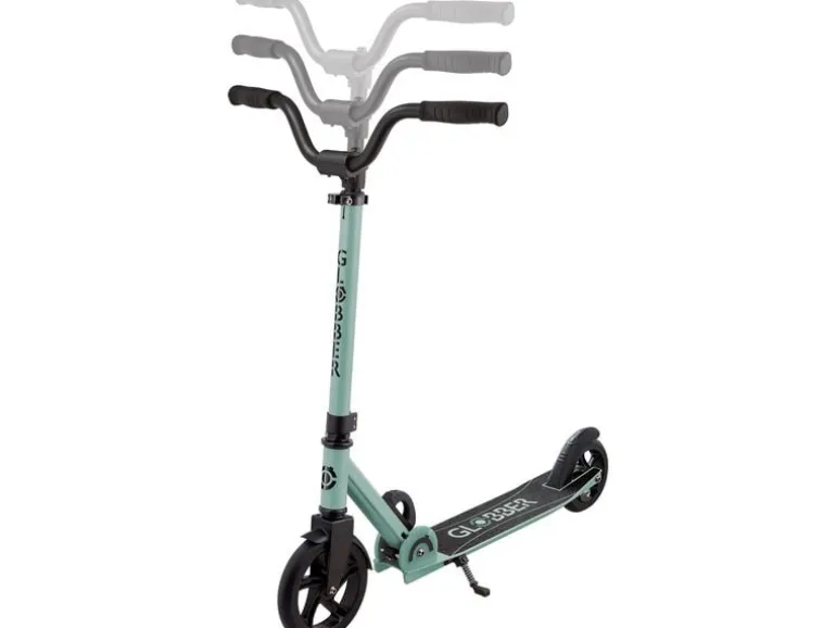 GLOBBER Flow Rider Tretroller Klappbar Aluminium Sage