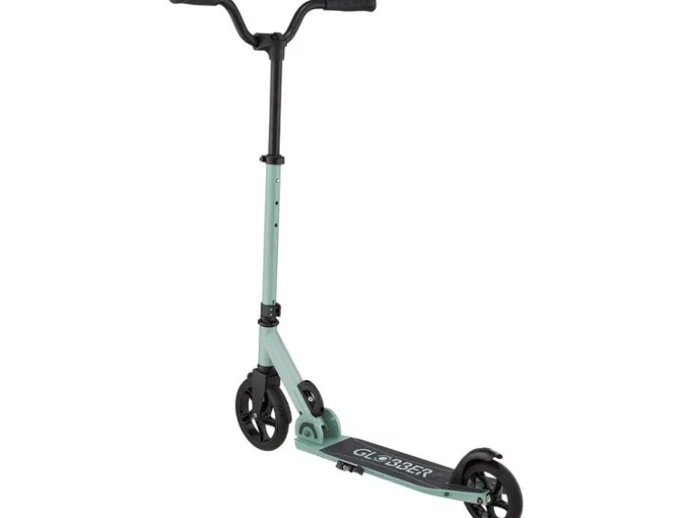 GLOBBER Flow Rider Tretroller Klappbar Aluminium Sage