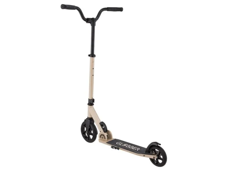 GLOBBER Flow Rider Tretroller Aluminium Sand