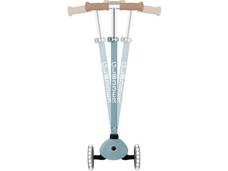 GLOBBER Signature with White Led Wheels Ash Blue