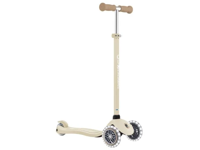 GLOBBER Signature with White Led Wheels Taupe