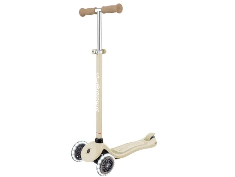 GLOBBER Signature with White Led Wheels Taupe