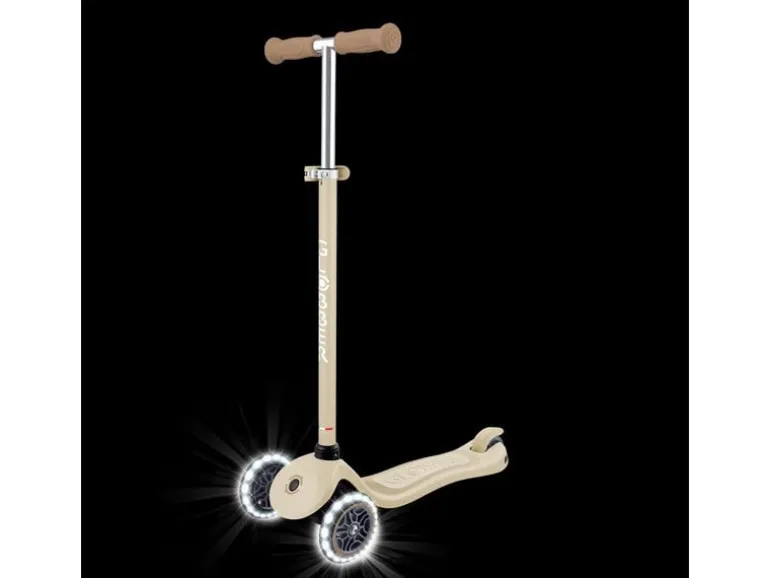 GLOBBER Signature with White Led Wheels Taupe