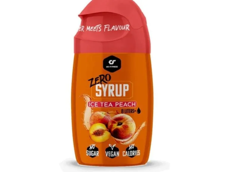 Go Fitness Zero Syrup – Ice Tea Peach - 65 ml Pfirsich 65