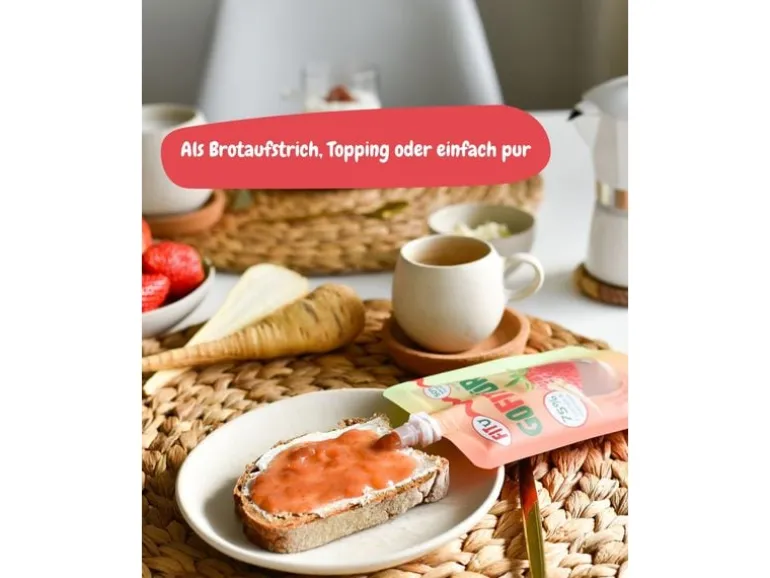 GOFITÜRE Erdbeeraufstrich mit Pastinaken 120 g