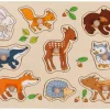 Goki Steckpuzzle Waldtiere
