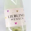 Grafik Werkstatt Secco-Flasche Lieblingsmensch 0.2 l