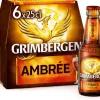 Grimbergen Bier Ambrée 6 Stück x 0.25 l