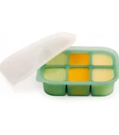 Haakaa Gefrierform Easy-Freeze 6 Fächer, Erbsengrün
