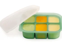 Haakaa Gefrierform Easy-Freeze 6 Fächer, Erbsengrün