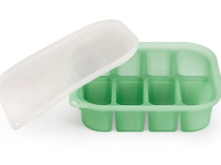 Haakaa Gefrierform Easy-Freeze 8 Fächer, Erbsengrün