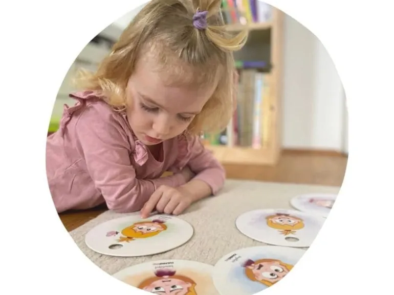 Hanniline Gefühlskarten für Kinder 2 - 7 Jahren