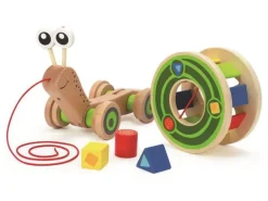 Hape Nachziehspielzeug Nachzieh-Schnecke