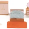 Hape Puppenhausmöbel Schlafzimmer